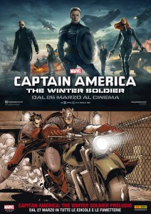 captain america film e fumetto poster