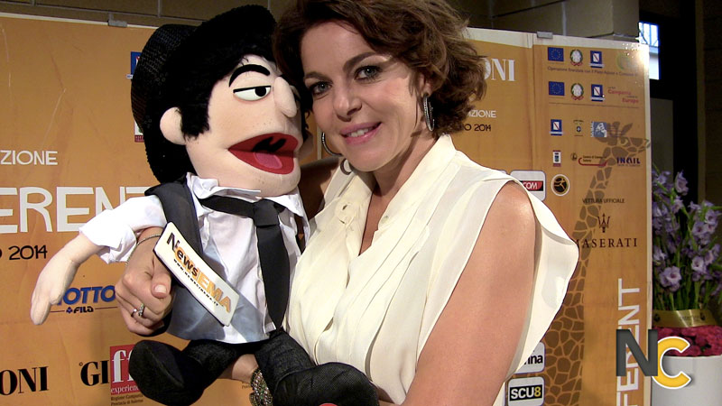 Intervista a Claudia Gerini al Giffoni Film Festival 2014