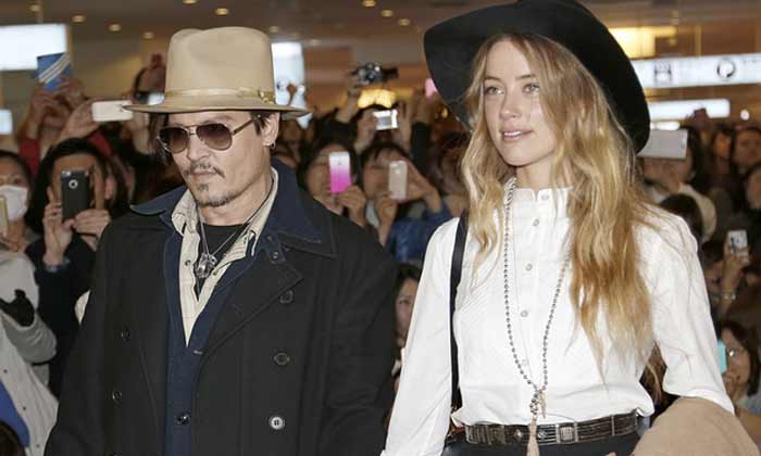 Johnny Depp e Amber Heard in quarantena per aver portato i cani in Australia