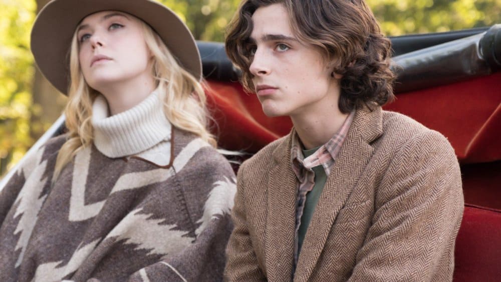 un giorno di pioggia a new york film