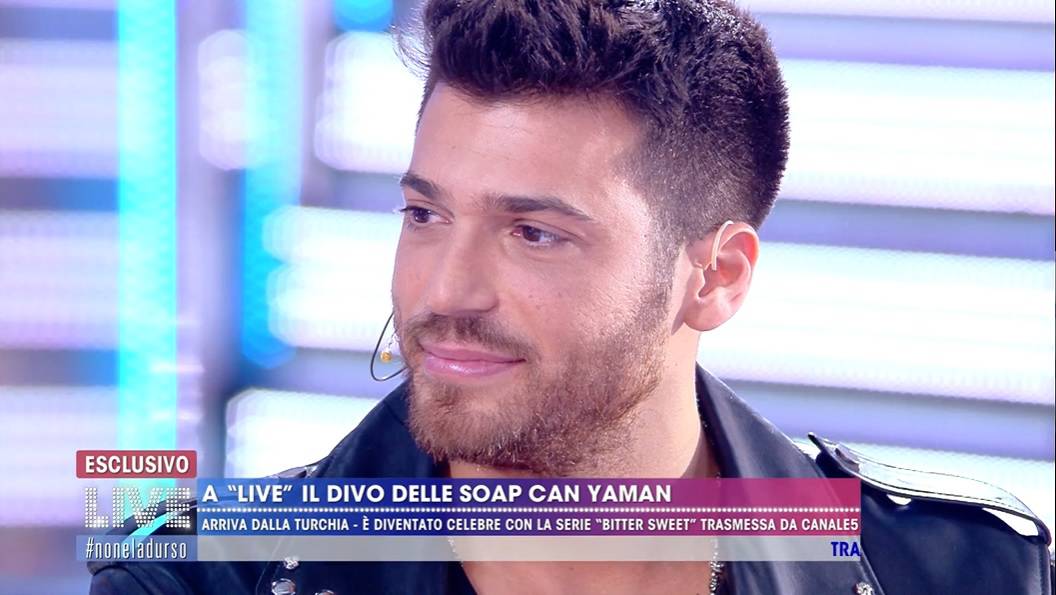 Can Yaman: l’attore turco è il super ospite internazionale del programma Live non è la D’Urso