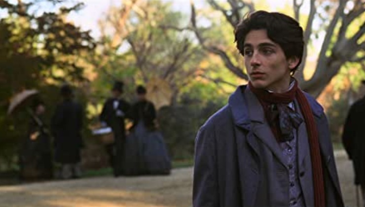 Timothée Chalamet in Piccole Donne _ Fonte Google