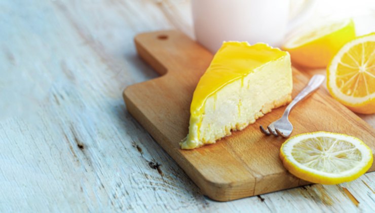 Cheescake al limone | Fonte: CANVA PRO