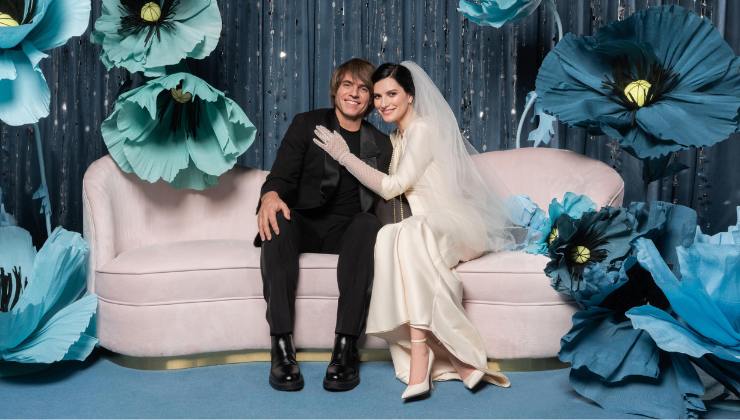 Laura e Paolo: uno scatto del loro matrimonio | Fonte: ANSA FOTO