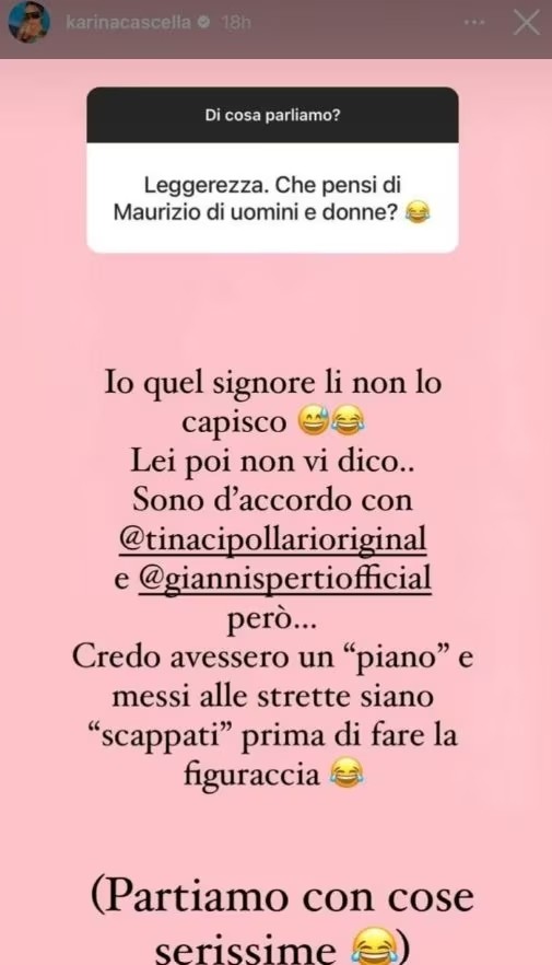 Karina Cascella su Instagram - Fonte: Instagram - newscinema.it