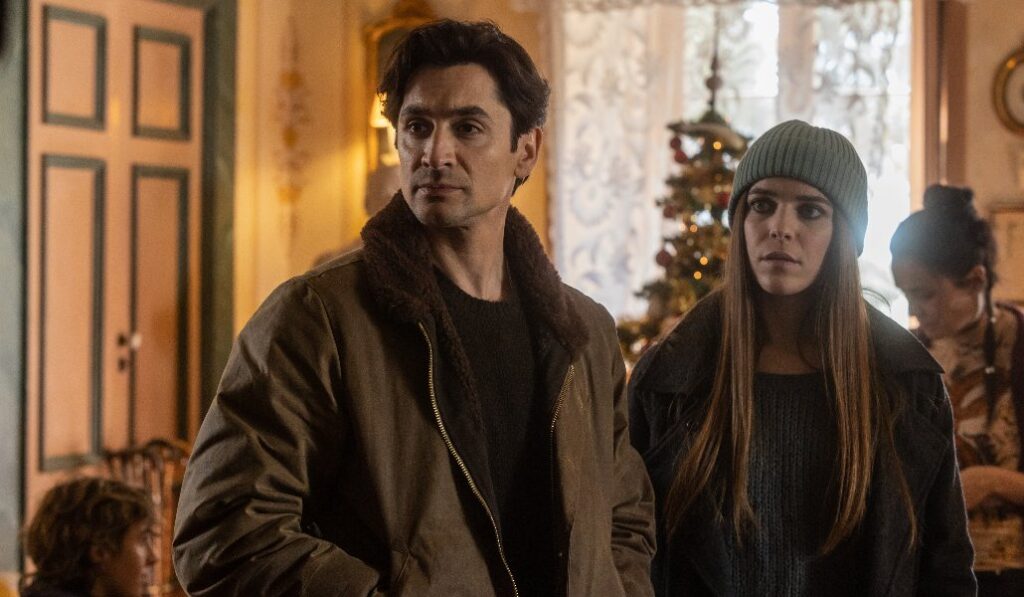 Gli attori Giulio Beranek e Valentina Romani nella serie tv Gerri