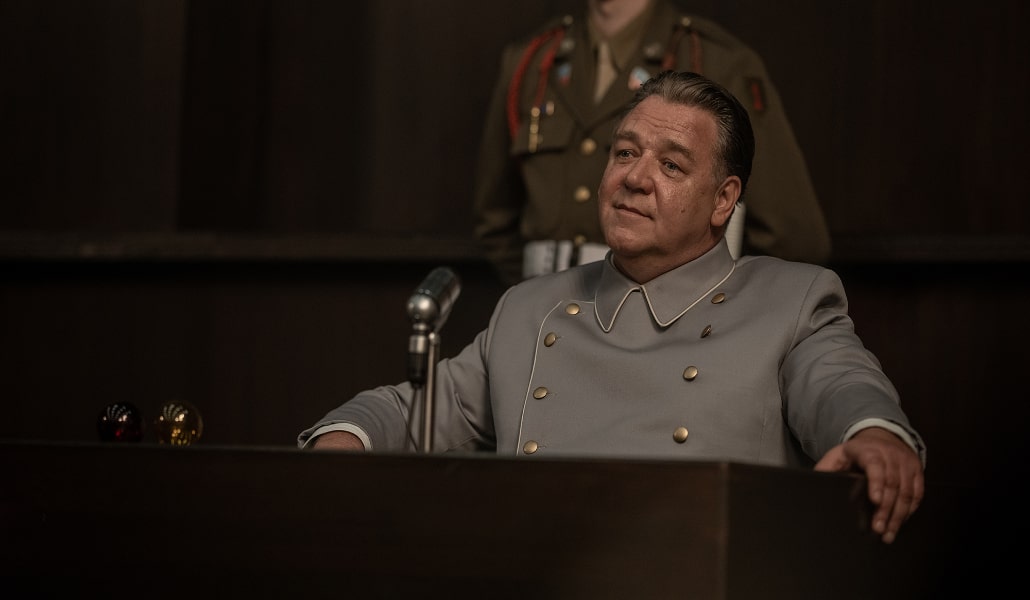 Norimberga, la recensione del film con uno straordinario Russell Crowe