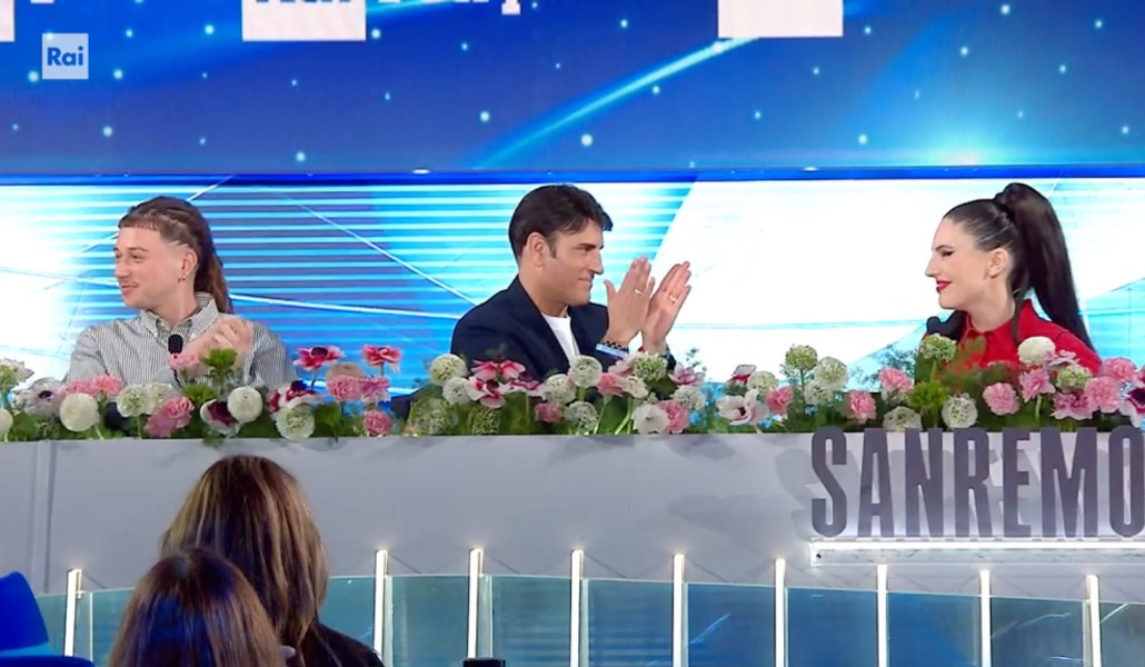Sanremo 2026 podio